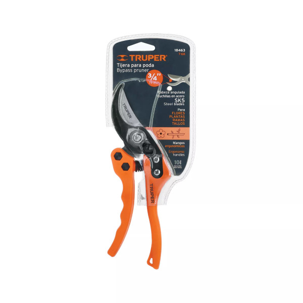 ‣ Tijera poda 8" nylon cuchillas acero SK5... | Truper