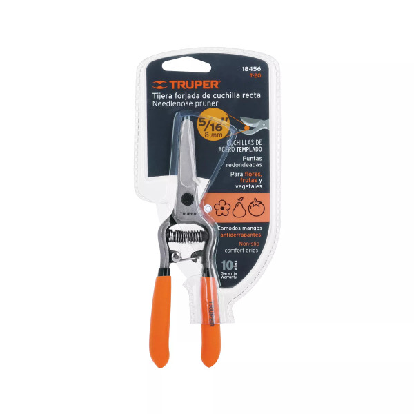 ‣ Tijera forjada para poda 6" recta... | Truper