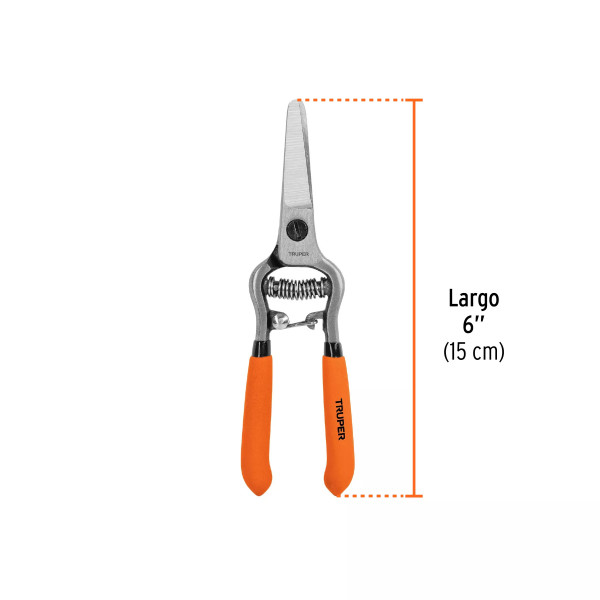 ‣ Tijera forjada para poda 6" recta... | Truper