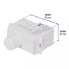 ‣ Dimmer giratorio Italiano blanco... | Volteck
