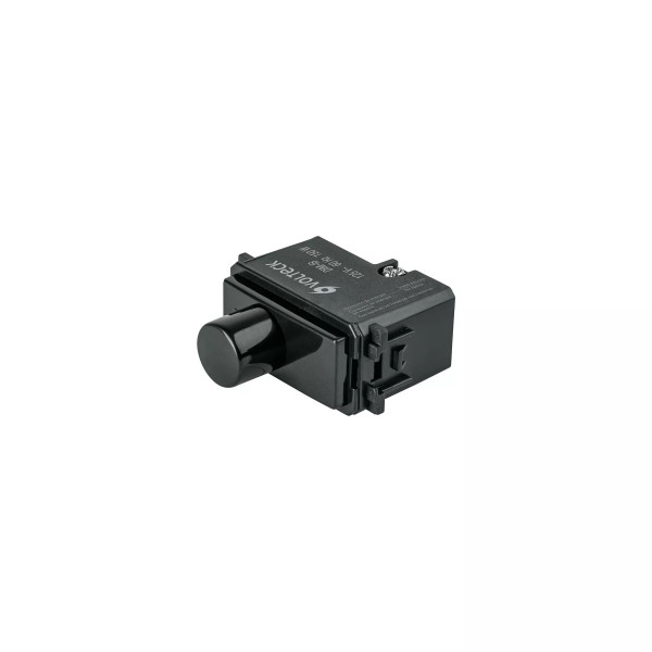 ‣ Dimmer giratorio línea Italiana neg... | Volteck