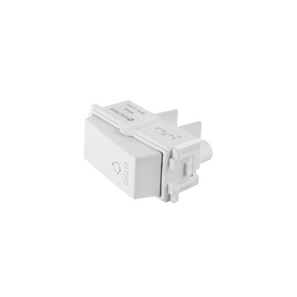 ‣ Interruptor para timbre, línea Italiana... | Volteck