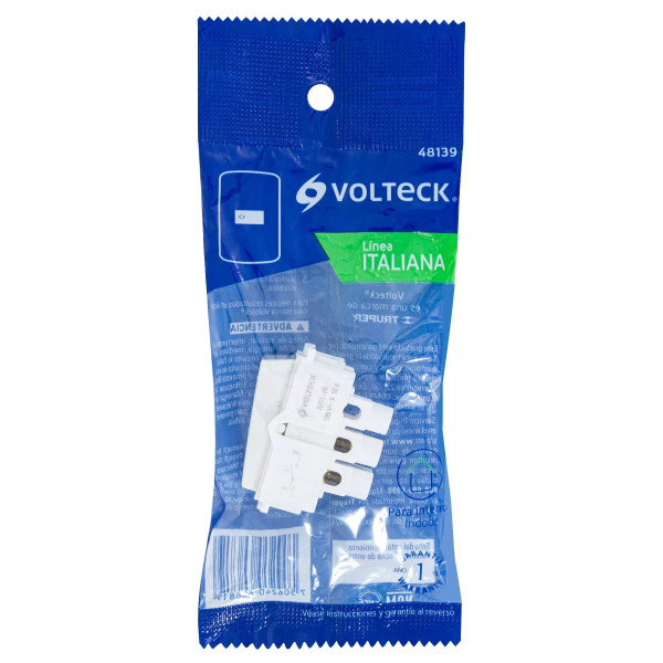 ‣ Interruptor para timbre, línea Italiana... | Volteck