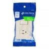 ‣ Placa armada contacto e interruptor, marfil... | Volteck