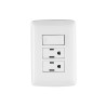 ‣ Placa armada 2 contactos e interruptor... | Volteck