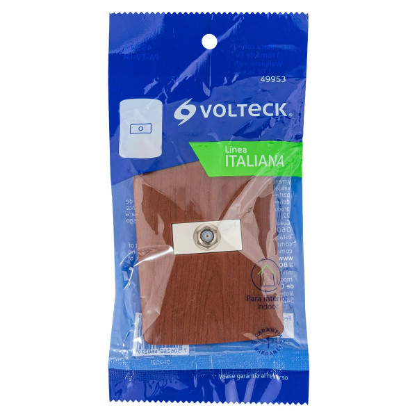 ‣ Placa armada TV, madera, línea Italiana... | Volteck