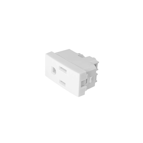 ‣ Contacto 2 polos + tierra Oslo blanco... | Volteck