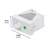 ‣ Dimmer giratorio Oslo blanco | Volteck