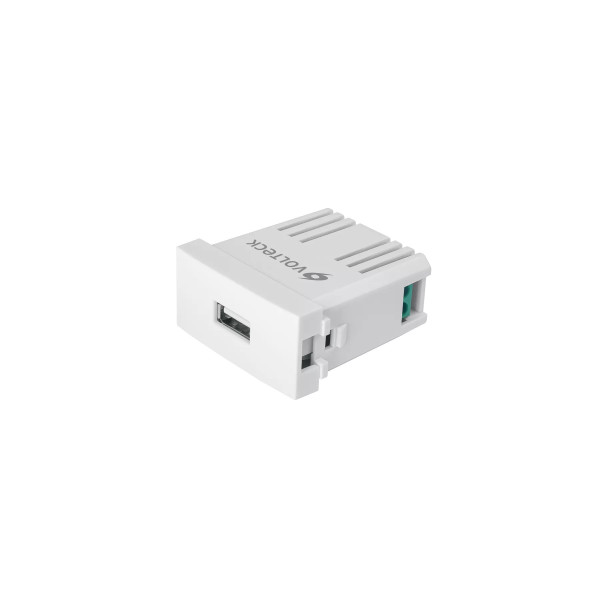 ‣ Cargador USB Oslo 2.1A Blanco | Volteck