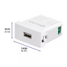 ‣ Cargador USB Oslo 2.1A Blanco | Volteck