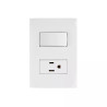‣ Placa armada contacto Oslo blanco... | Volteck