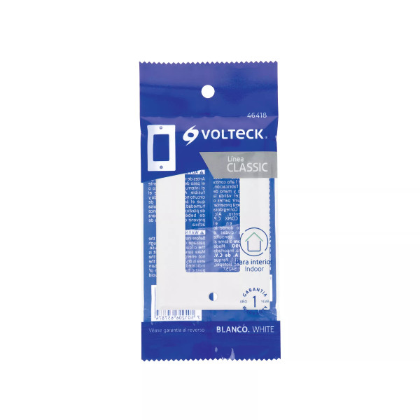 ‣ Placa 1 ventana, policarbonato Classic... | Volteck