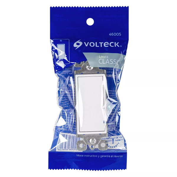 ‣ Interruptor sencillo Classic | Volteck