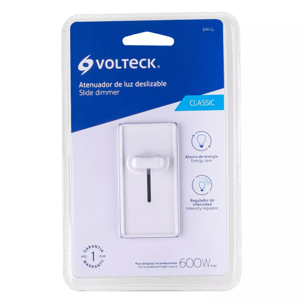 ‣ Atenuador de luz deslizable Classic | Volteck