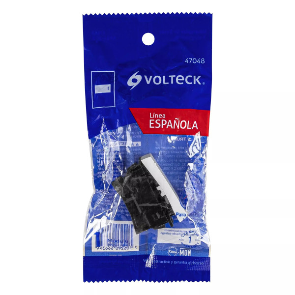 ‣ Interruptor 3 vías, 1 módulo, línea Española... | Volteck