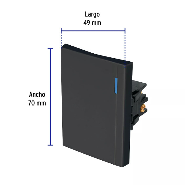 ‣ Interruptor 3 vías, 3 módulos, línea Esp... | Volteck