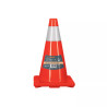 ‣ Cono de precaución 45 cm PVC reflejante... | Truper