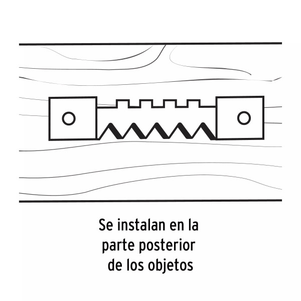 ‣ Bolsa 100 colgadores 75mm caimán FIERO... | Fiero