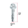 ‣ Taquetes arpón 3/8" x 2-3/4", caja 50 uds | Fiero