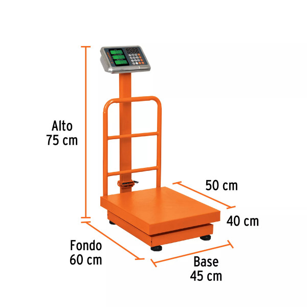 Báscula De Plataforma Plegable 200 Kg, Truper | Básculas, Pesas y Similares