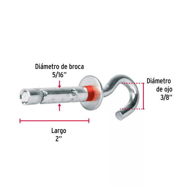 ‣ Bolsa taquetes expansivos 8x50 mm... | Fiero