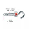 Armellas cerradas FIERO 72 pzas resistentes | FERRETODO