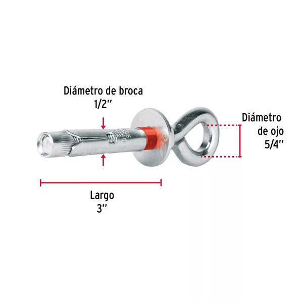 ‣ Bolsa con 2 taquetes 12x75 mm... | Fiero