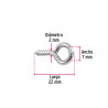 ‣ Armellas Cerradas 17x40 Blíster 20 Unidades | Fiero