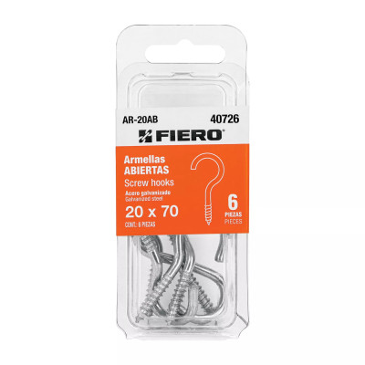 ‣ Blíster 6 armellas 20x70, FIERO... | Fiero