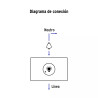 ‣ Dimmer giratorio 1.5 módulos, blanco... | Volteck