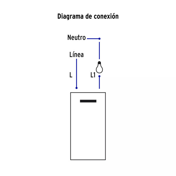 ‣ Placa armada 1 interruptor 3vías, 1.5mód... | Volteck