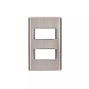 ‣ Placa de acero inox, 2 ventanas, Lisboa... | Volteck