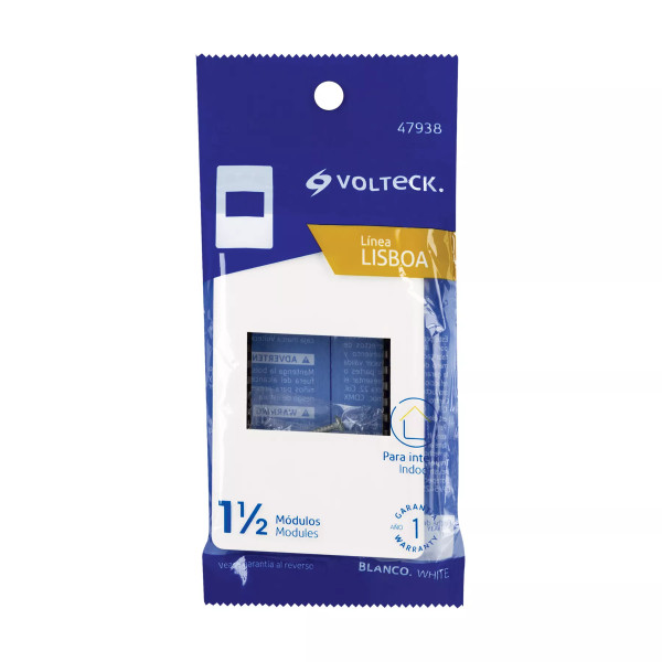 ‣ Placa 1 ventana 1.5 módulos Lisboa | Volteck