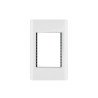 ‣ Placa blanca 1 ventana 3 módulos Lisboa... | Volteck