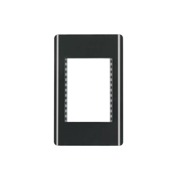 ‣ Placa negra 1 ventana 3 módulos Lisboa... | Volteck
