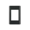 ‣ Placa negra 1 ventana 3 módulos Lisboa... | Volteck