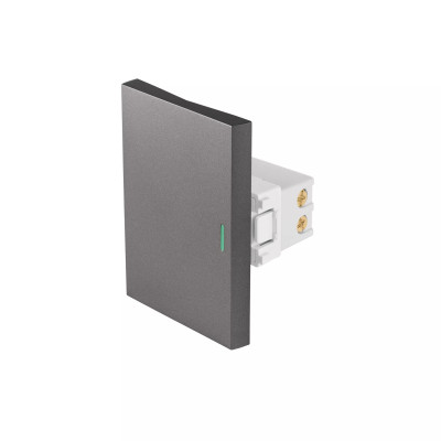 ‣ Interruptor sencillo 3 módulos Lisboa... | Volteck