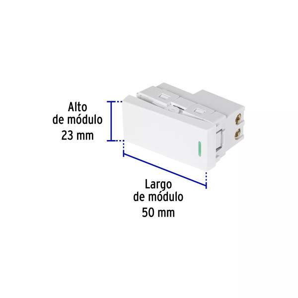 ‣ Interruptor 3 vías blanco Lisboa... | Volteck