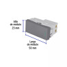 ‣ Interruptor 3 vías acero inox Lisboa... | Volteck