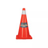 ‣ Cono de precaución 70 cm PVC reflejante... | Truper