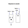 ‣ Placa armada interruptor Lisboa | Volteck