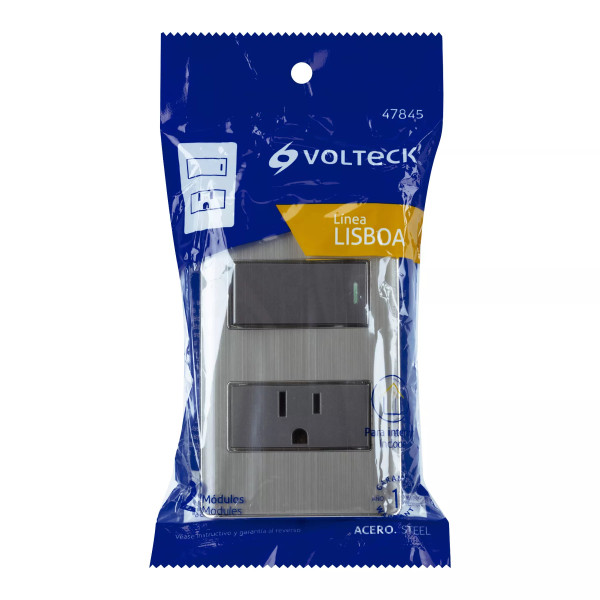 ‣ Placa armada acero 1 módulo, Lisboa | Volteck