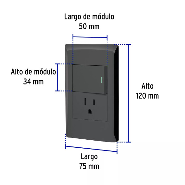 ‣ Placa armada negra Lisboa... | Volteck