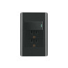 ‣ Placa armada negra interruptor Lisboa... | Volteck