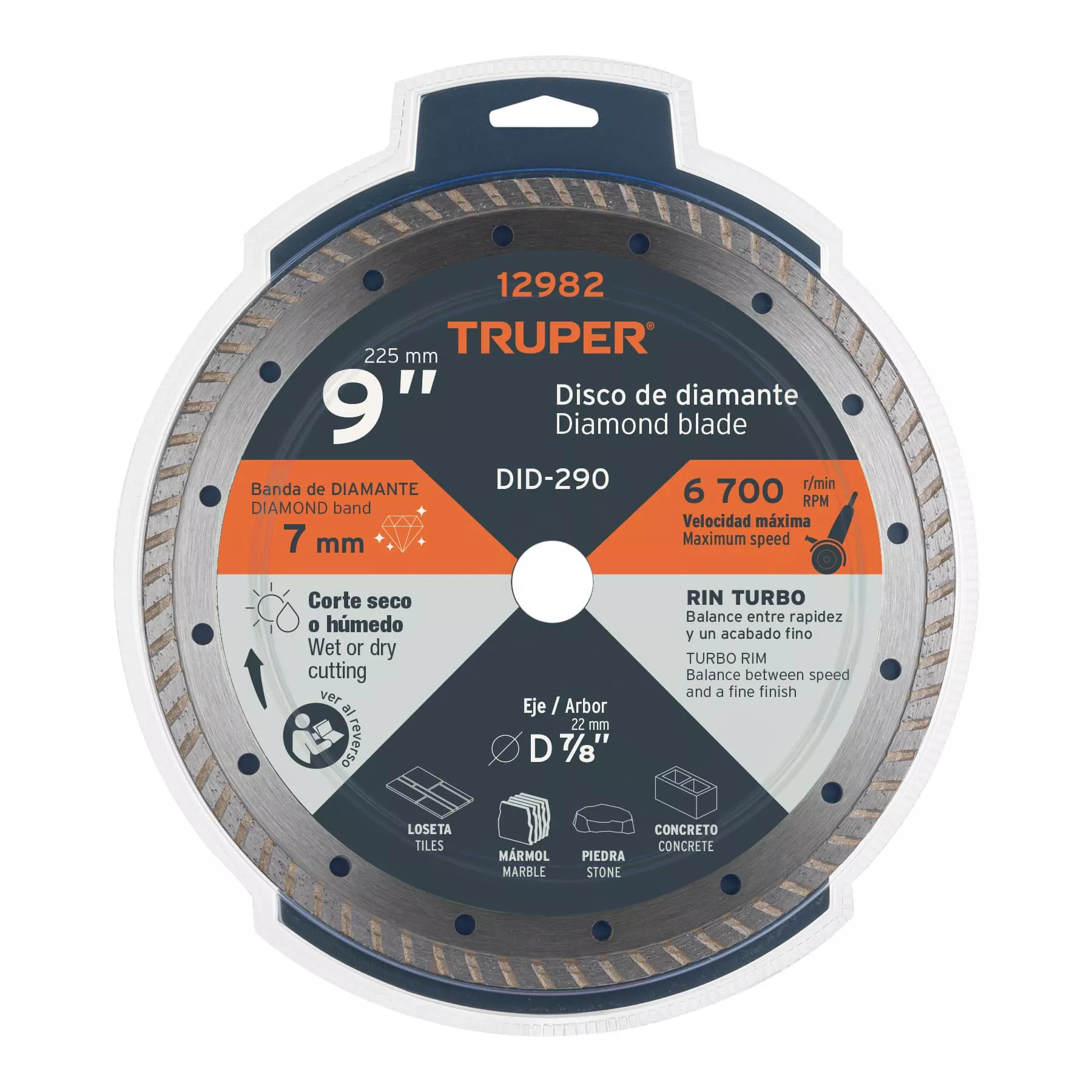 Discos Diamante 8pulgada/200mm Granito Porcelana Mármol | Meses